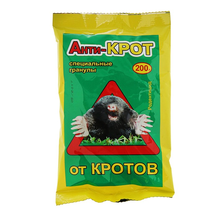 

Гранулы от кротов Ваше Хозяйство Анти-крот Р00002113 200 г, Анти-крот