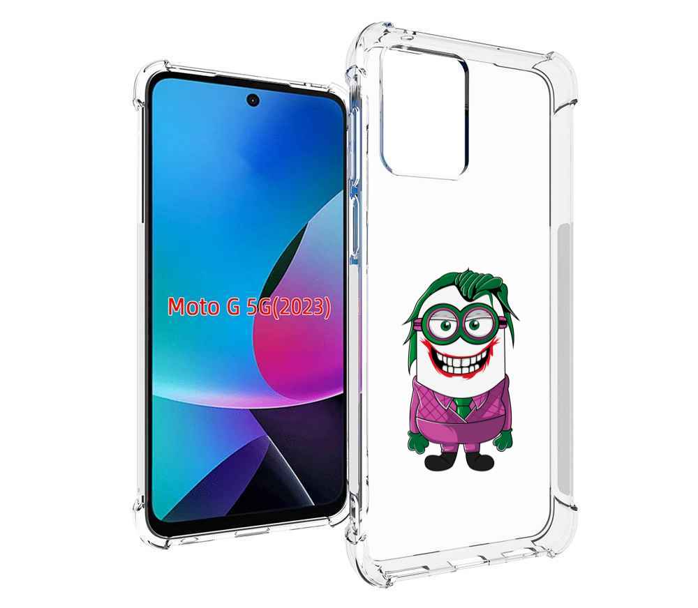 

Чехол MyPads джокер миньон для MOTO G 5G 2023, Tocco