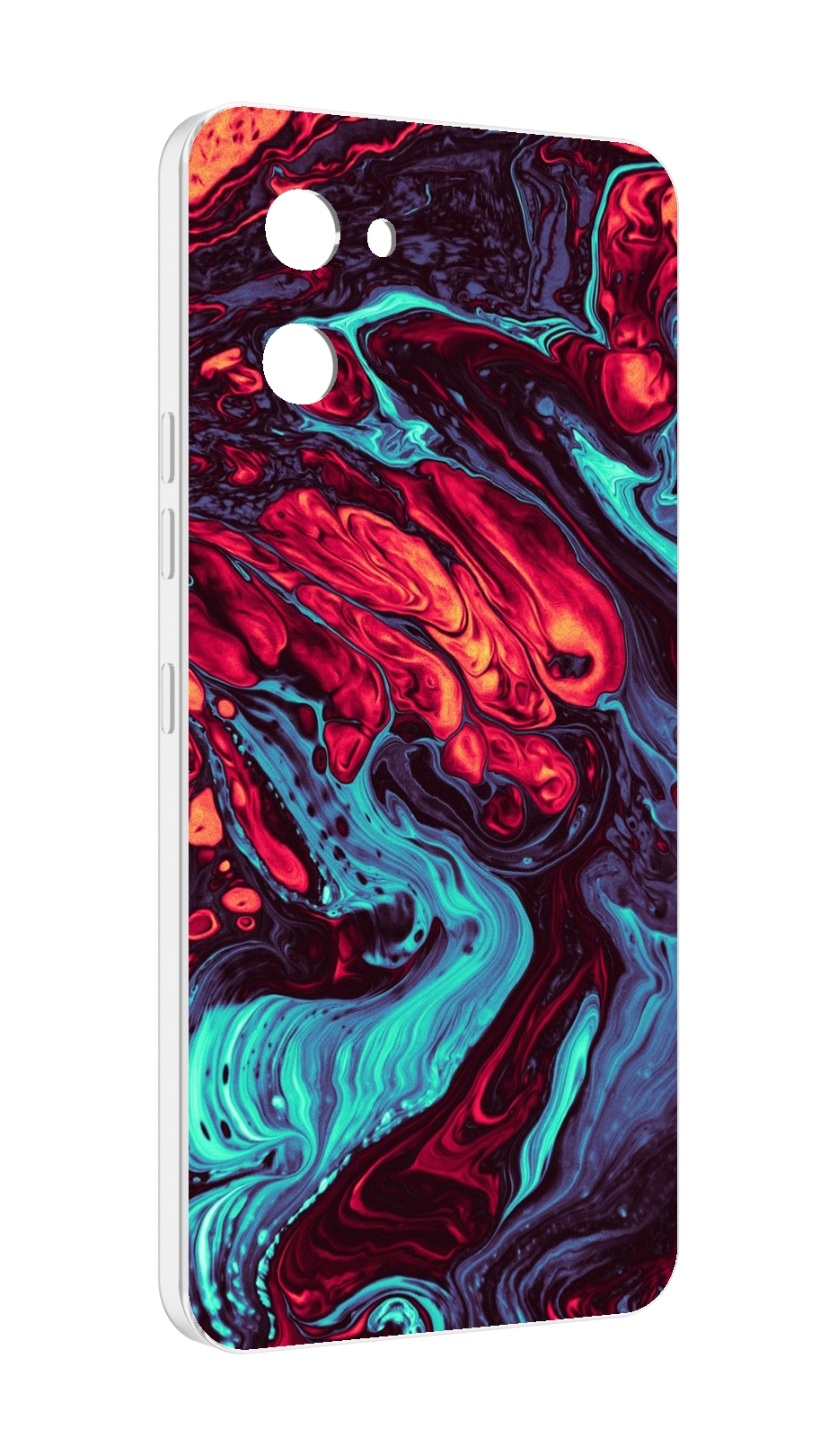 

Чехол MyPads разбавленная краска для UMIDIGI G1, Прозрачный, Tocco