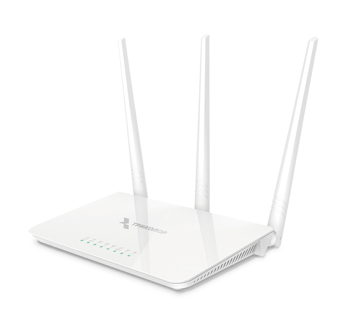 фото Wi-fi роутер триколор tr-router-01 - роутер триколор белый (3506)