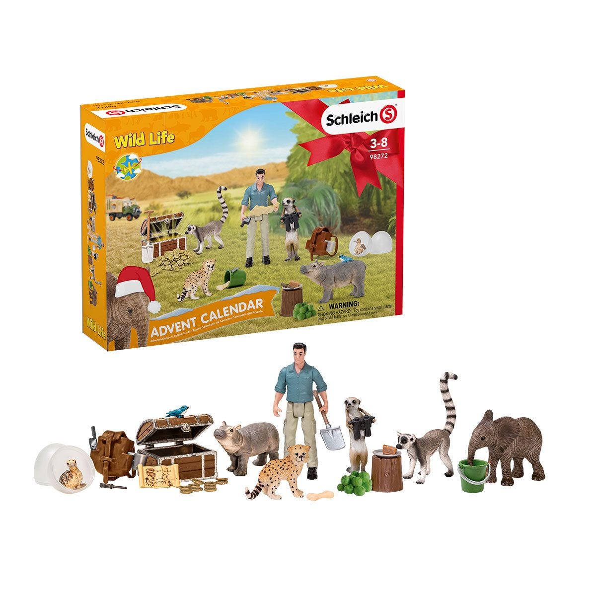 фото Игровой набор schleich рождественский wild life 2021 98272