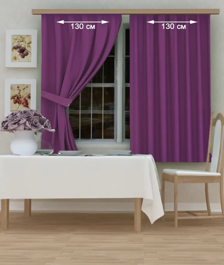 

Шторы интерьерные 130x200