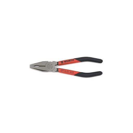 

Пассатижи WURTH BLACK/RED-L160мм