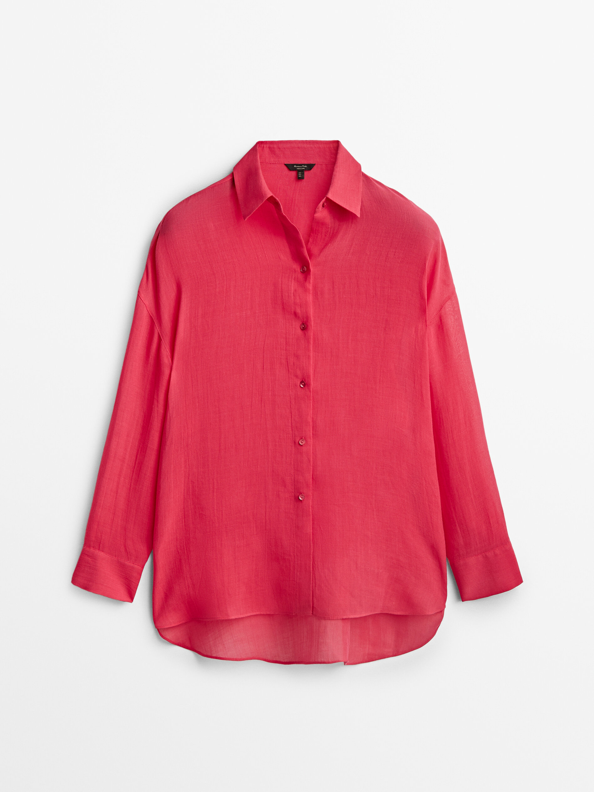 

Блуза женская Massimo Dutti 05192516630 розовая S, 05192516630