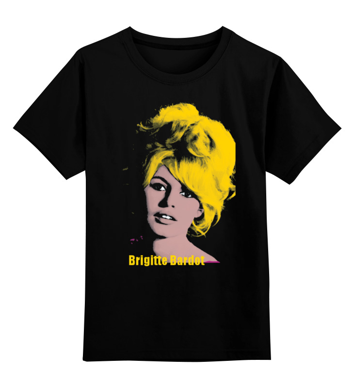 

Футболка детская Printio Brigitte bardot цв. черный р. 116, Brigitte bardot