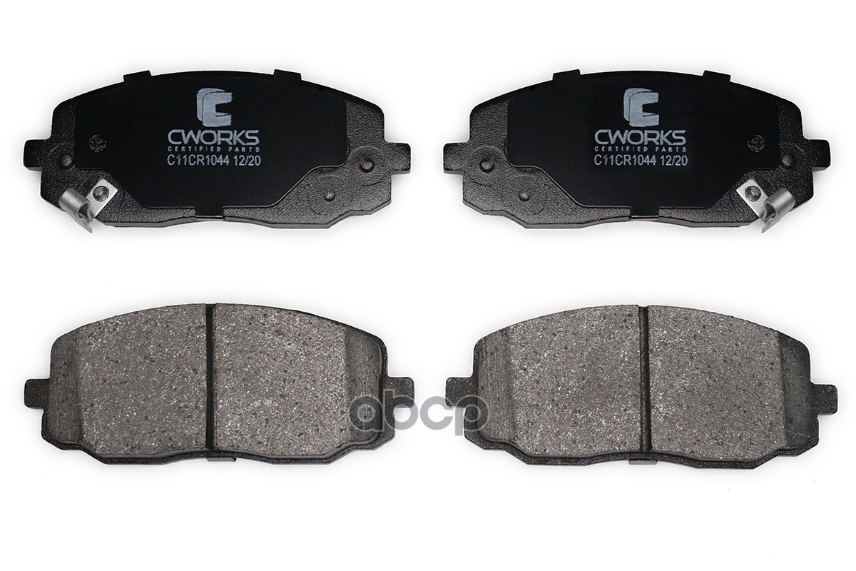 

Тормозные Колодки Передние (Low Metallic) Cworks C11cr1044 CWORKS арт. C11CR1044