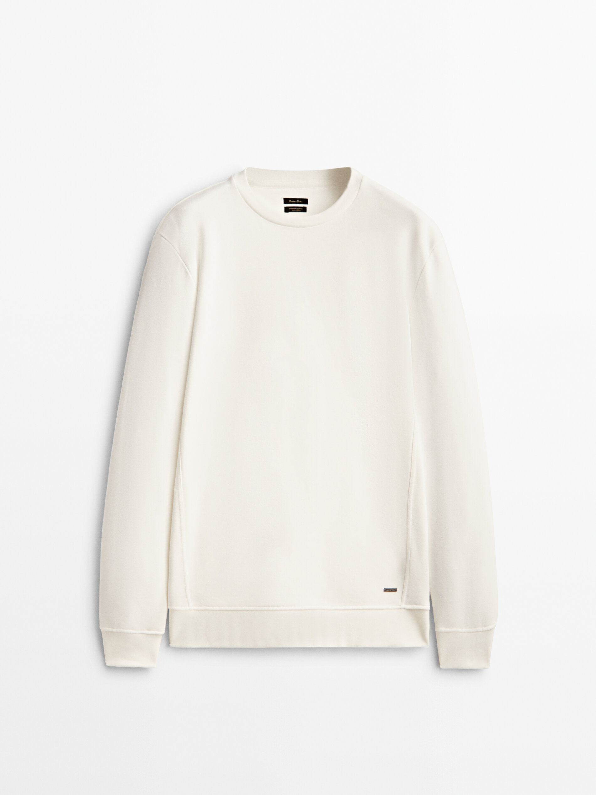 

Свитшот мужской Massimo Dutti 00735291251 белый XL, 00735291251