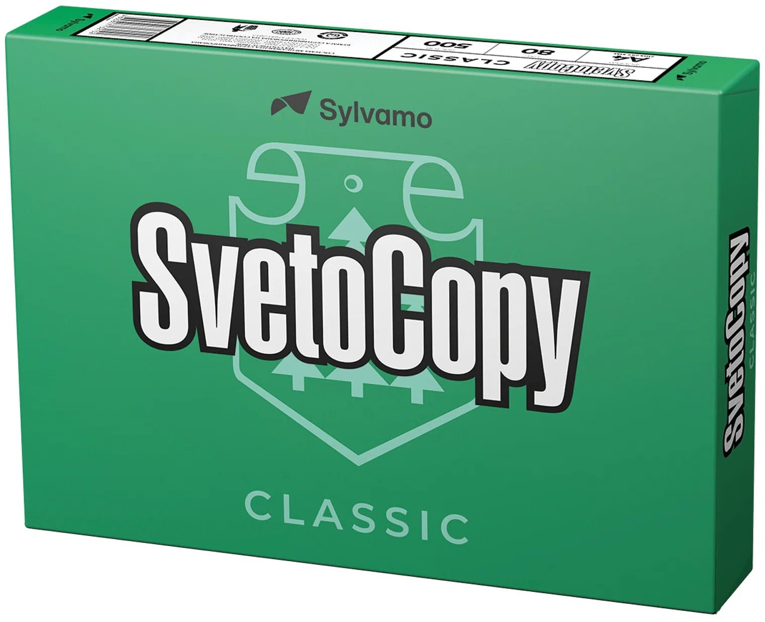 

Бумага Svetocopy офисная, А4, 80г/м2, 500 листов