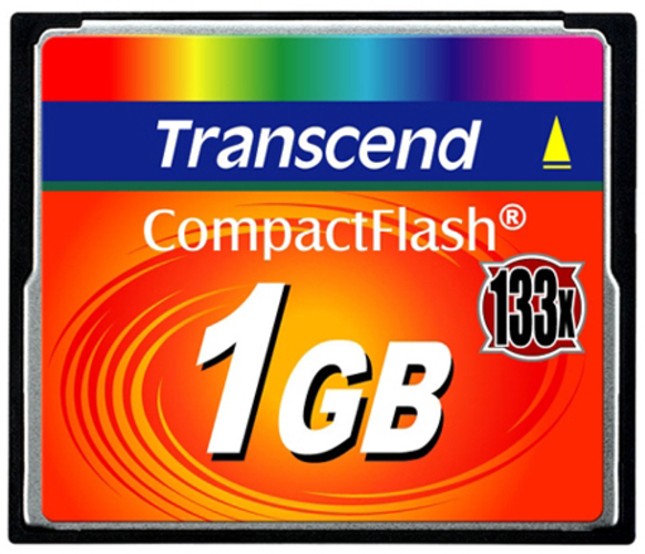 Карта памяти Transcend Compact Flash 1Гб TS1GCF133 (760557811190)