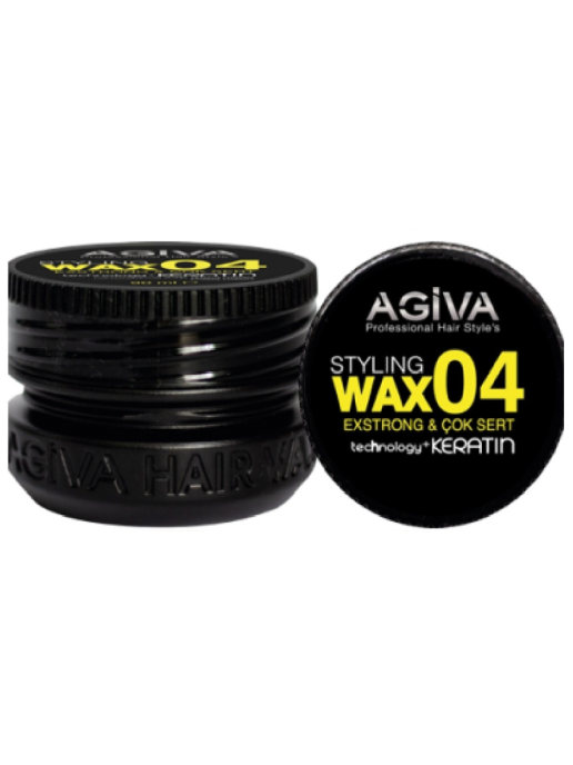 Кератиновый Воск для волос AGIVA Keratin Wax 04 экстра сильный 90 мл