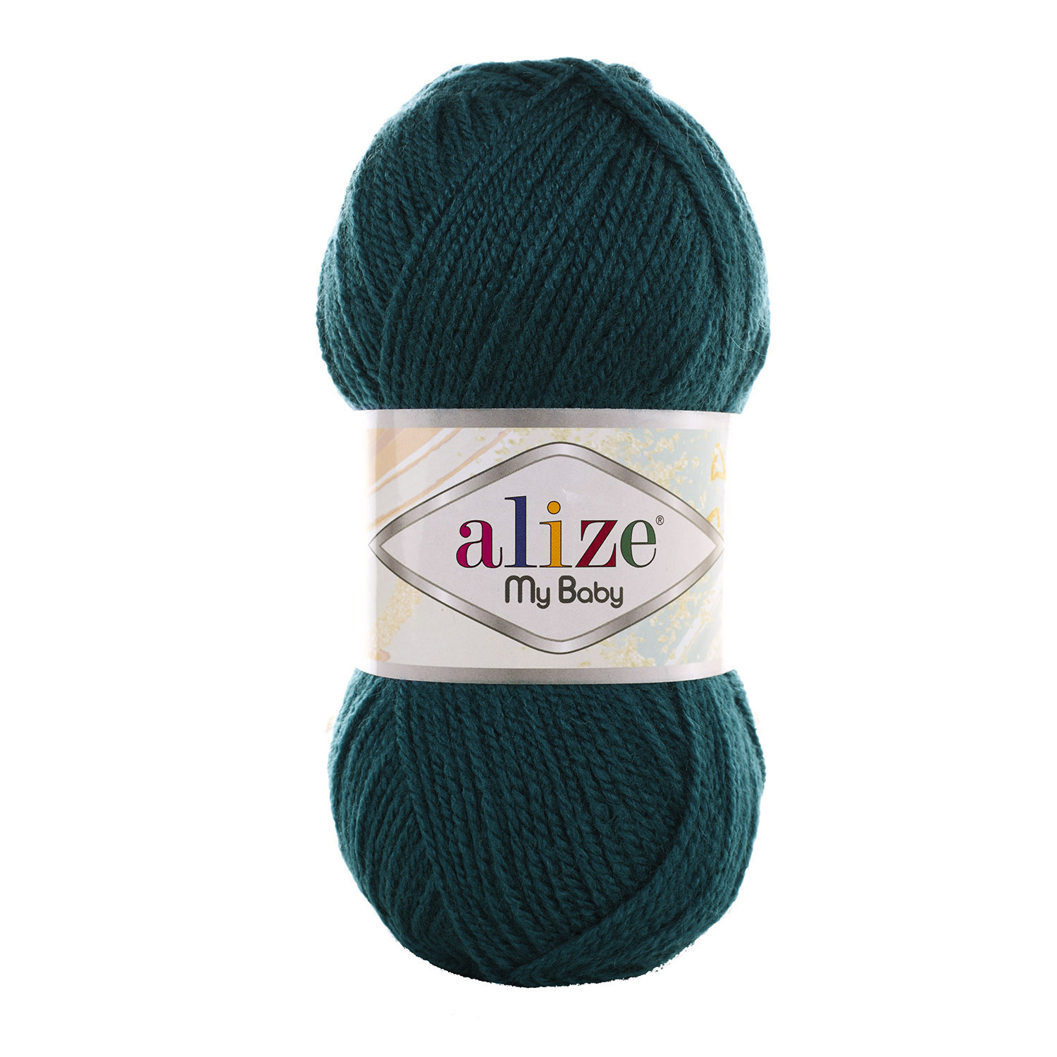 

Пряжа Alize My Baby 5 мотков 150м, 50гр цвет 212 петроль, Синий, mybaby5 NL