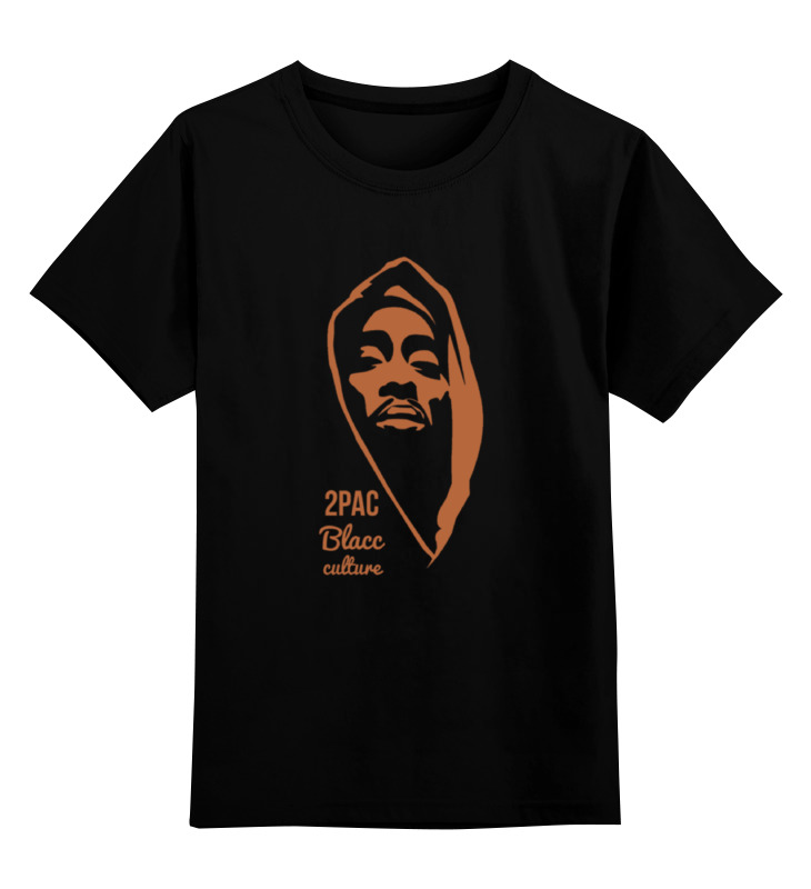 

Футболка детская Printio 2pac цв. черный р. 116, 2pac