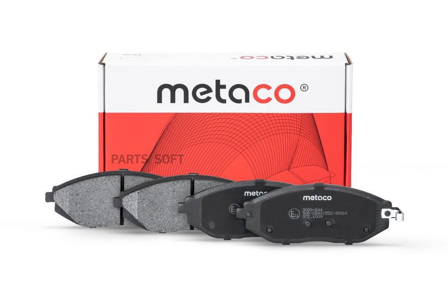 

Тормозные колодки METACO передние 3000244