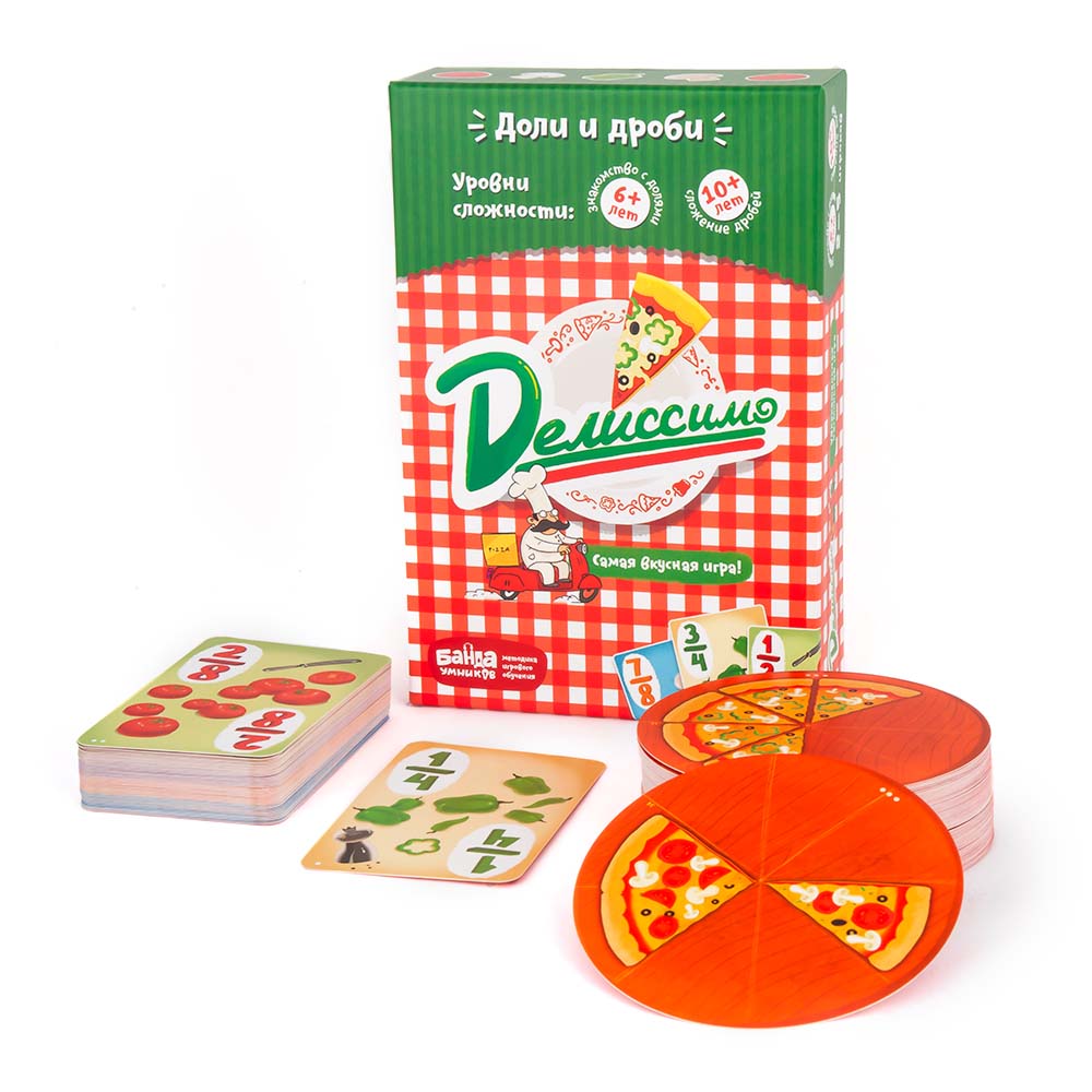 

Игра настольная Банда умников Делиссимо, развивающая, с 6 лет