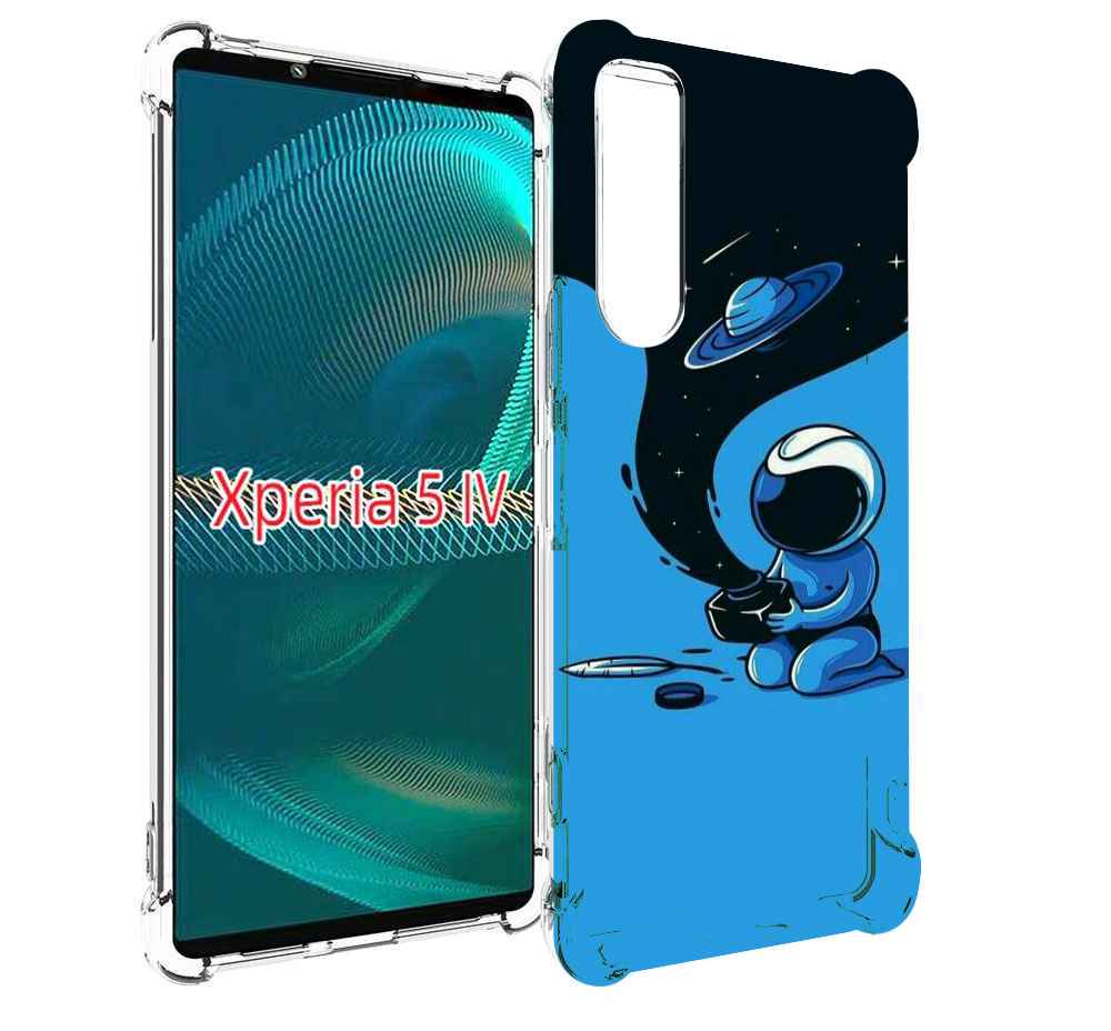 

Чехол MyPads космос из черной краски для Sony Xperia 5 IV (5-4), Прозрачный, Tocco