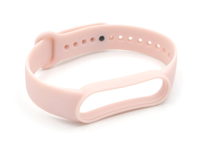 

Ремешок Innovation для Mi Band 5 Silicone Light Pink 17853, 17853