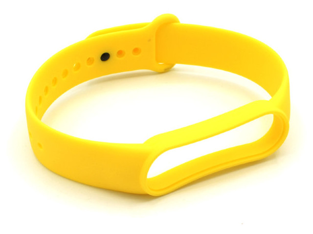 

Ремешок Innovation для Mi Band 5 Silicone Yellow 17859, Желтый, 17859