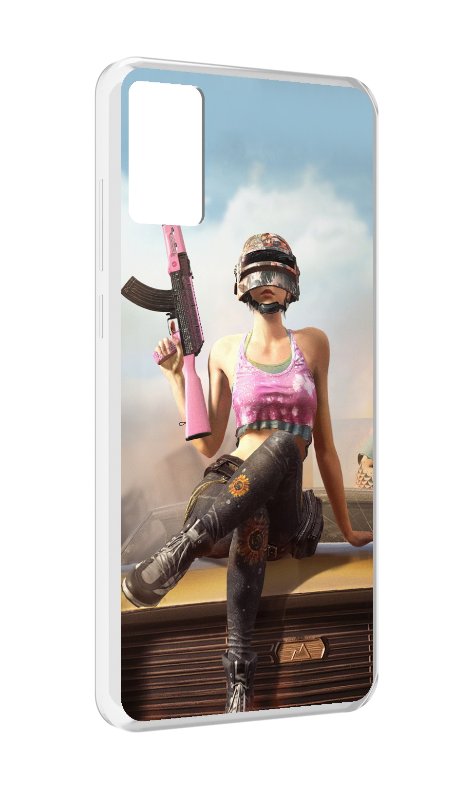 

Чехол MyPads девушка из PUBG для CUBOT P50, Прозрачный, Tocco