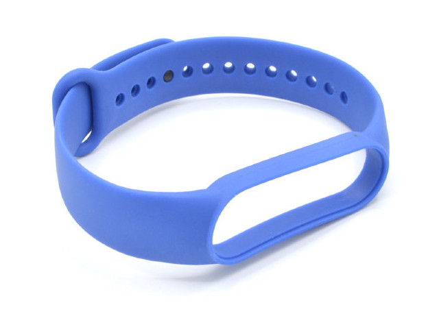 

Ремешок Innovation для Mi Band 5 Silicone Blue 17857, 17857