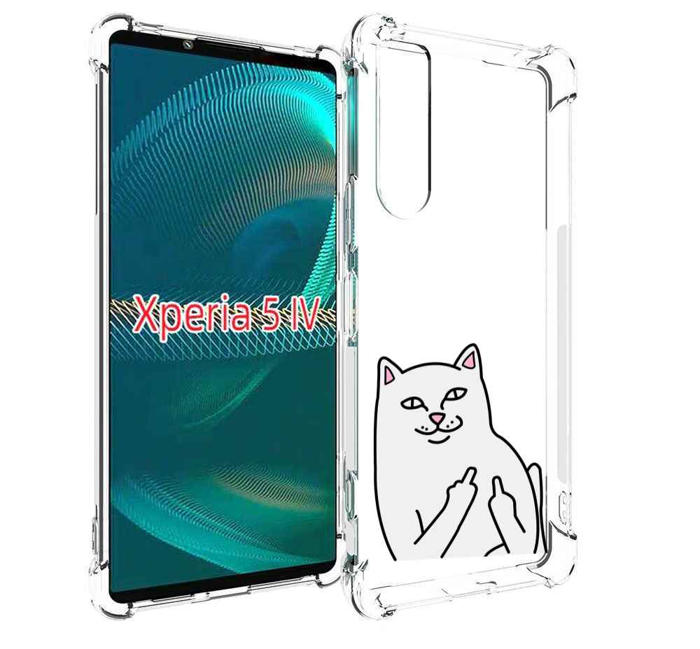 

Чехол MyPads котяра для Sony Xperia 5 IV (5-4), Прозрачный, Tocco