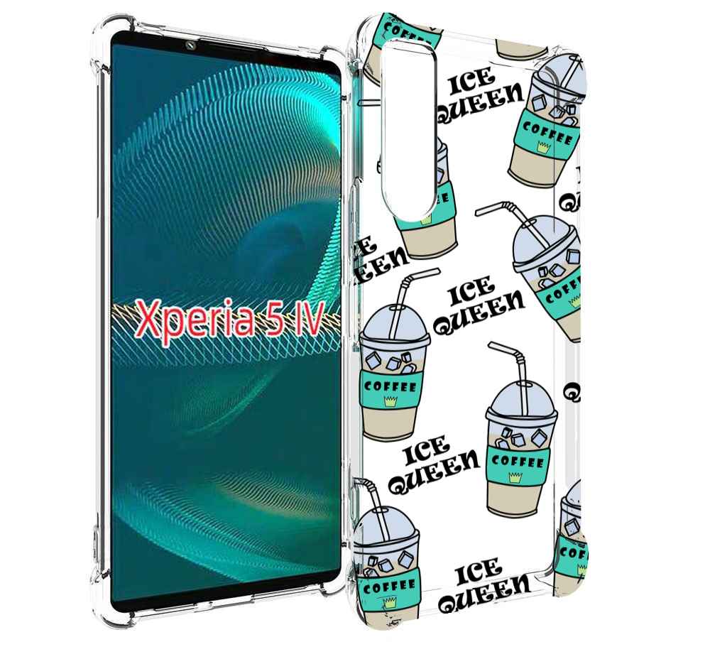 

Чехол MyPads кофе-с-льдом для Sony Xperia 5 IV (5-4), Прозрачный, Tocco