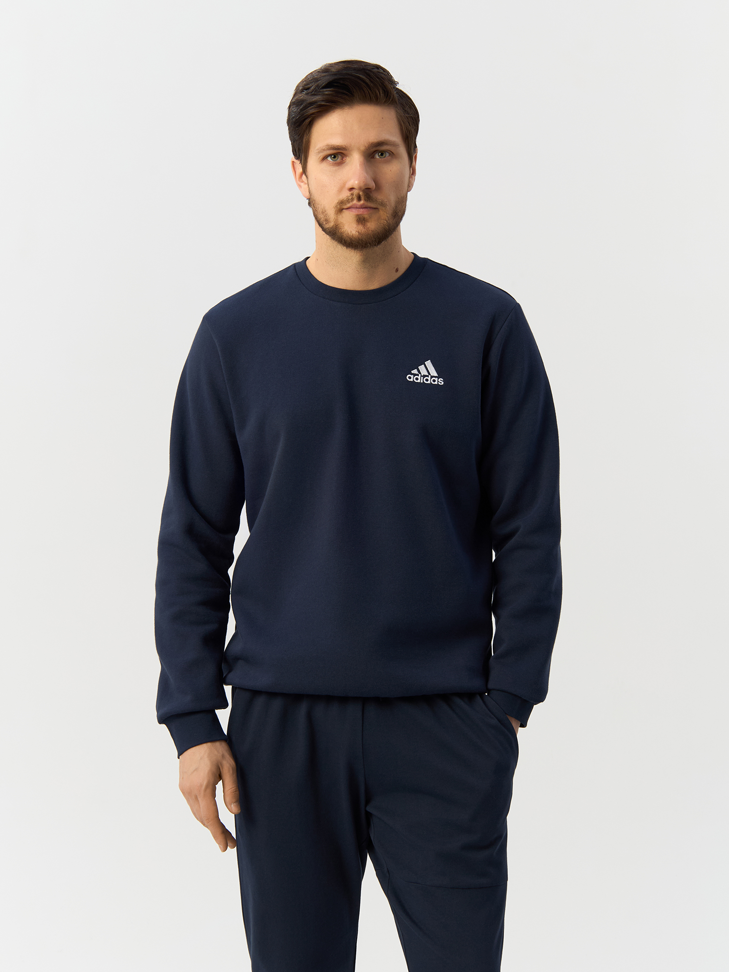 Свитшот мужской Adidas H42002 черный XL