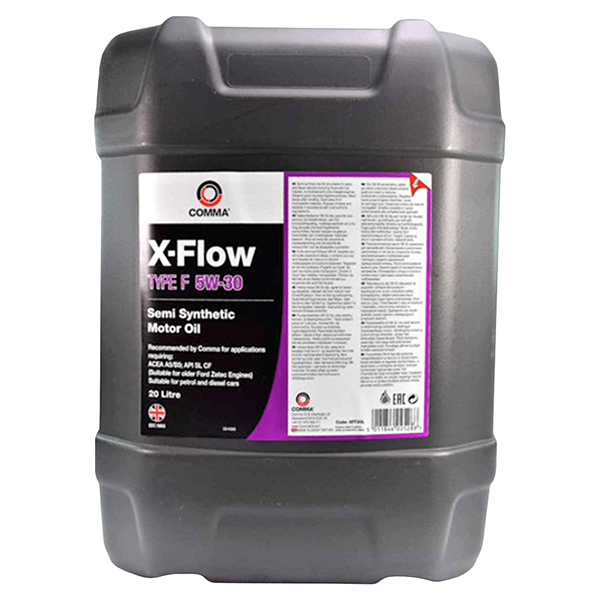 фото Comma xff20l comma 5w30 x-flow type f (20l)_моторное масло!\ acea a5/b5, api sl/cf, ford w