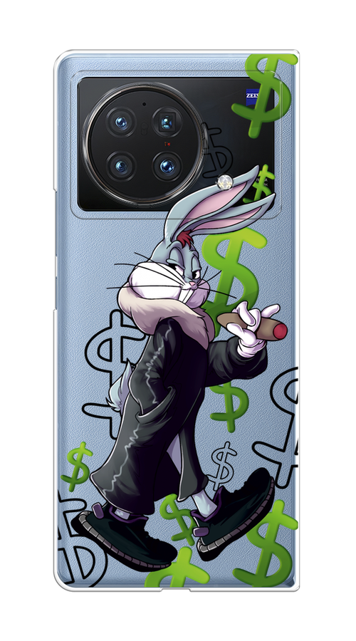 

Чехол на Vivo X Fold "Rich Bugs Bunny", Зеленый;черный;голубой, 266750-6