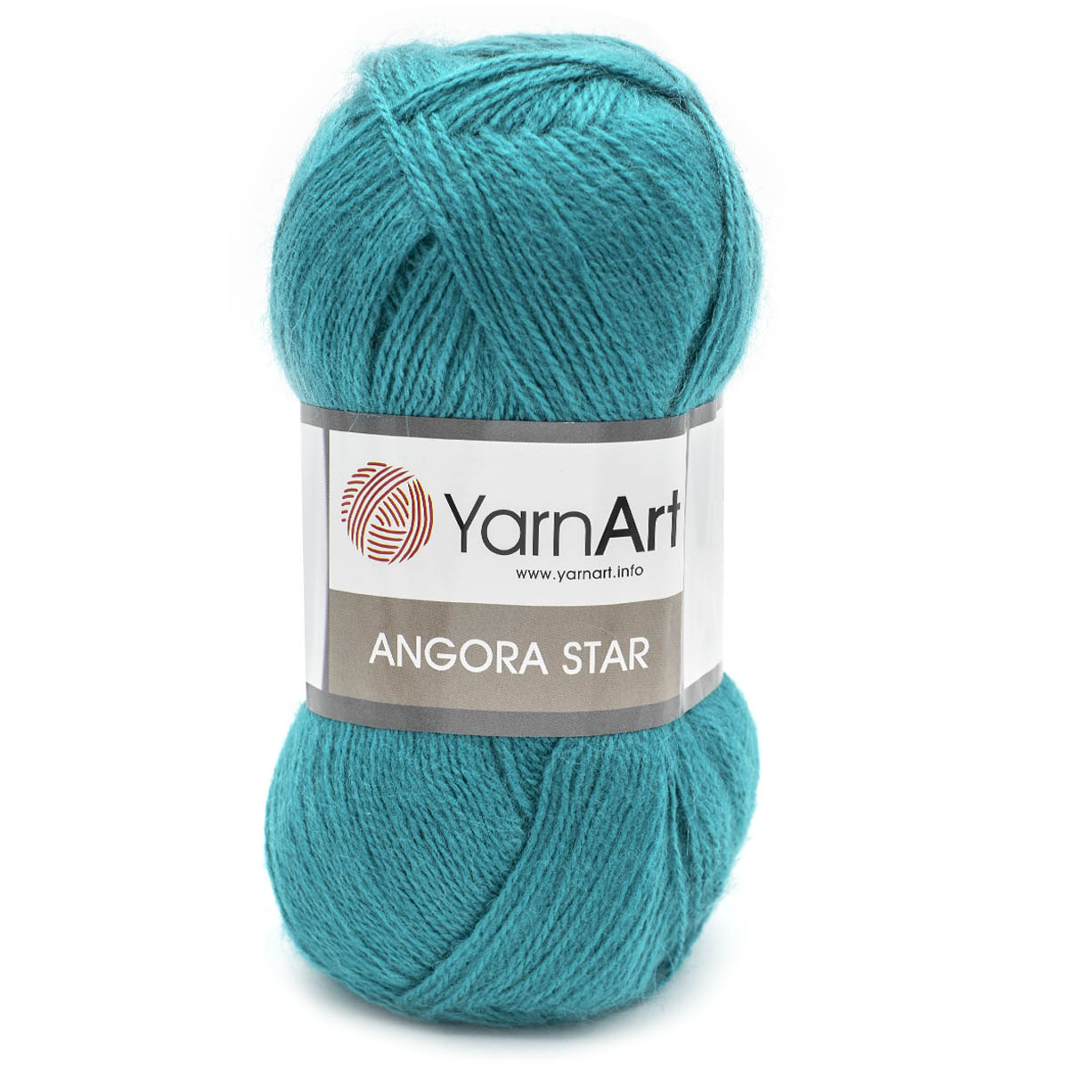 фото Пряжа yarnart 7729665_00026 angora star 11448 яркая бирюза