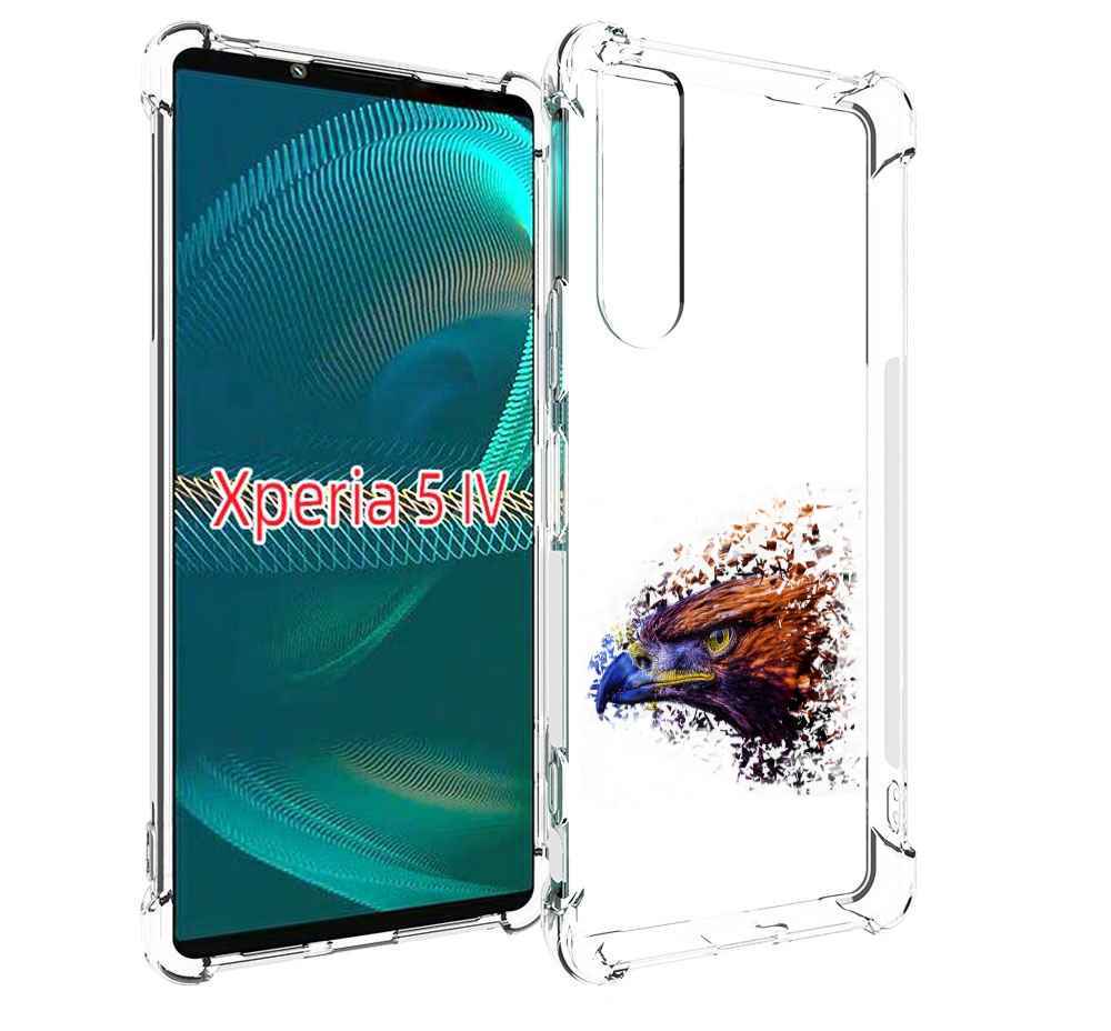 

Чехол MyPads красочный орел для Sony Xperia 5 IV (5-4), Прозрачный, Tocco