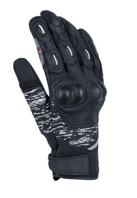

Перчатки комбинированные Bering PONOKA Black/Grey T13, Черный;серый, PONOKA