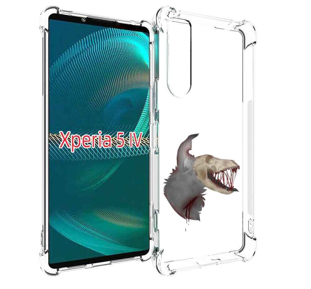 

Чехол MyPads кровавый-череп для Sony Xperia 5 IV (5-4), Прозрачный, Tocco