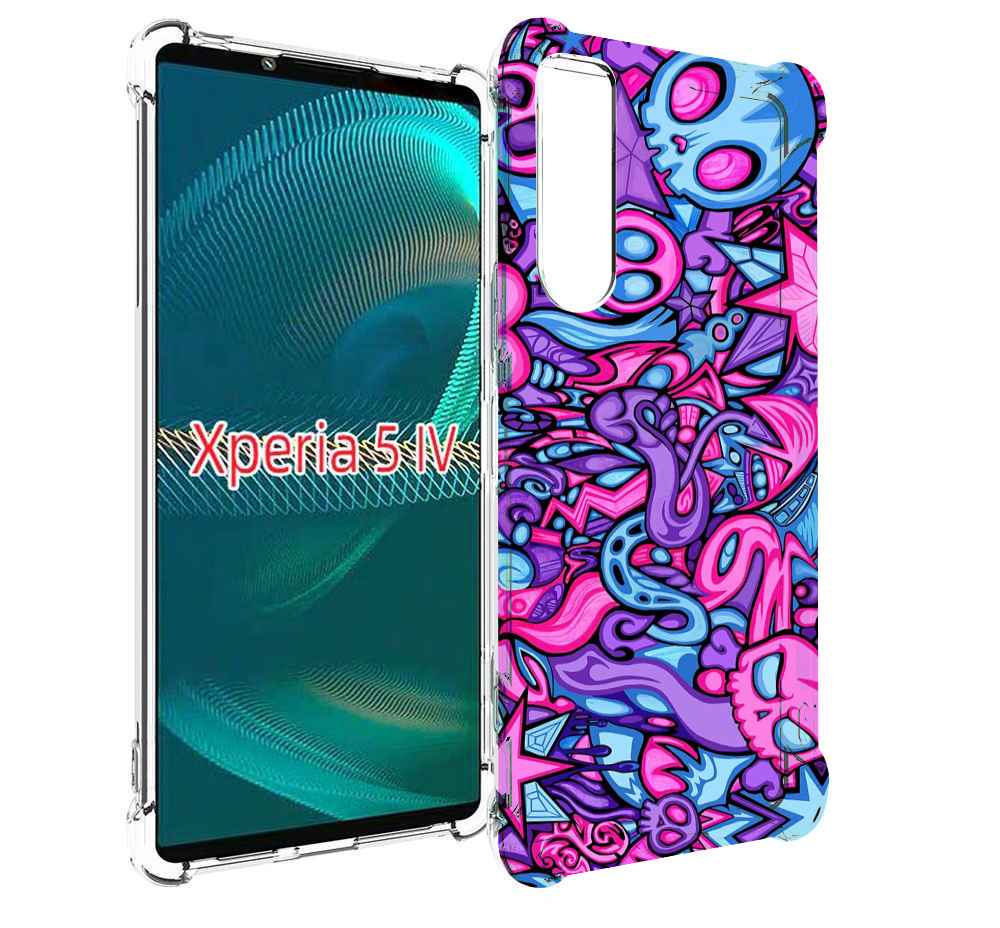 

Чехол MyPads крутой-паттерн для Sony Xperia 5 IV (5-4), Прозрачный, Tocco