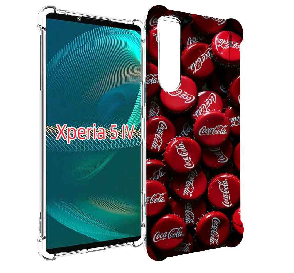 

Чехол MyPads крышки от кокаколы для Sony Xperia 5 IV (5-4), Прозрачный, Tocco