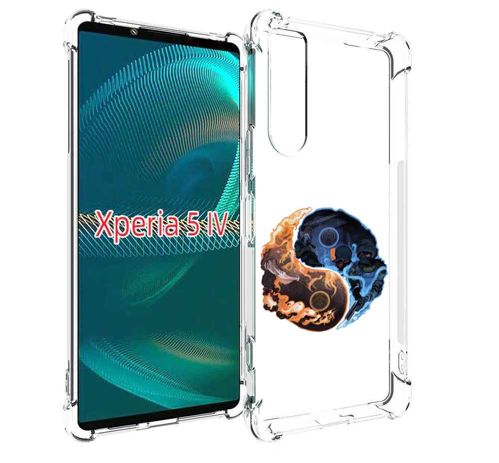 

Чехол MyPads кс-го-инь-янь для Sony Xperia 5 IV (5-4), Прозрачный, Tocco