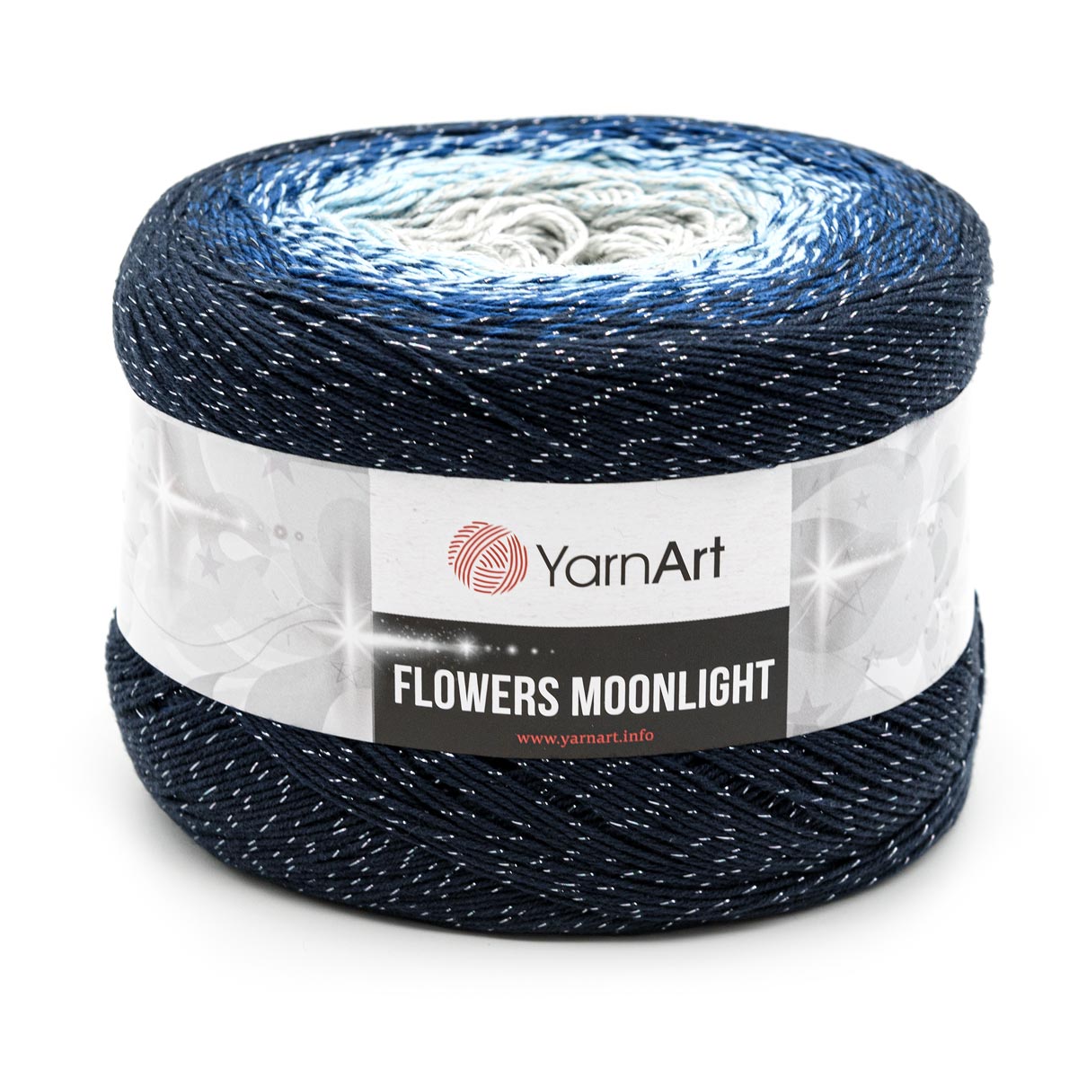 фото Пряжа yarnart 7731149_00010 flowers moonlight 3261 секционный