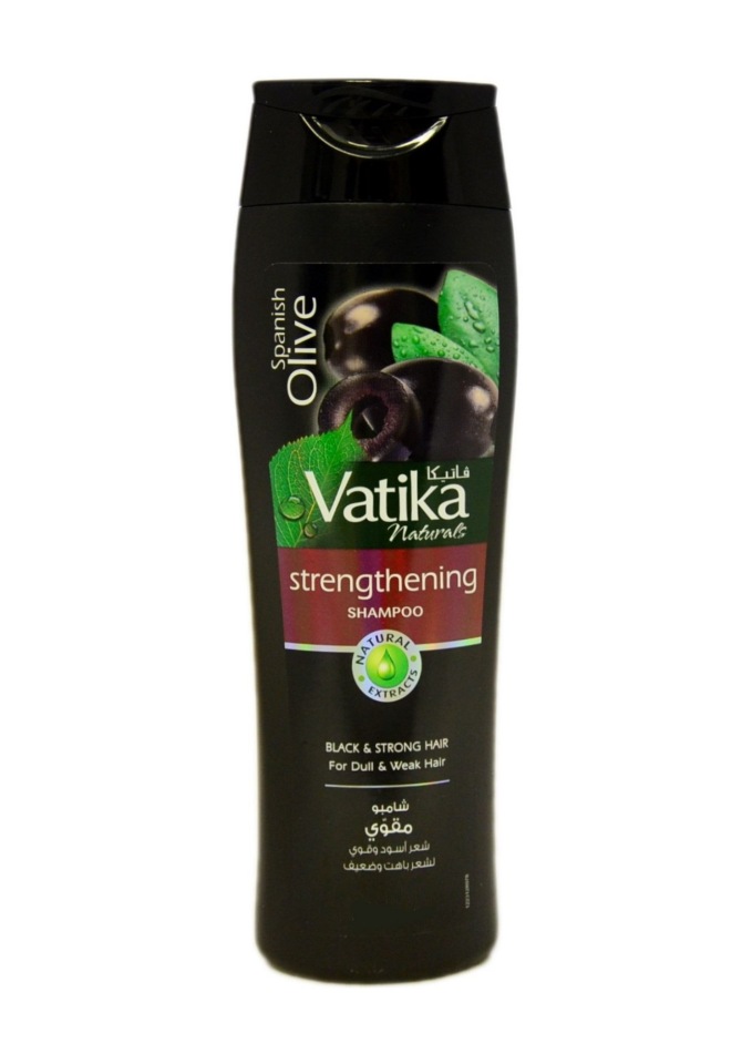 фото Шампунь для тусклых и ослабленных волос dabur vatika spanish olive strengthening 400 мл