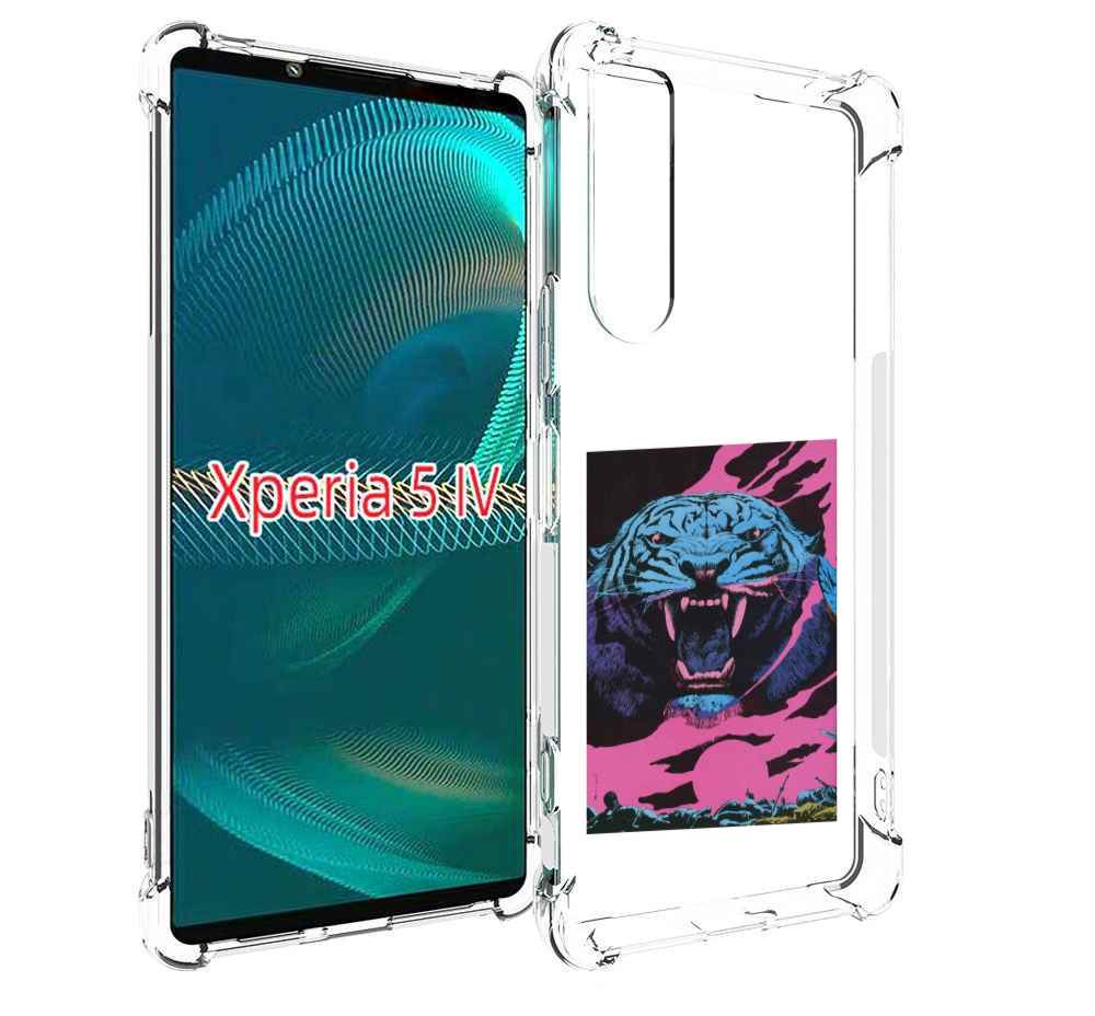 

Чехол MyPads лев с розовыми зубами для Sony Xperia 5 IV (5-4), Прозрачный, Tocco