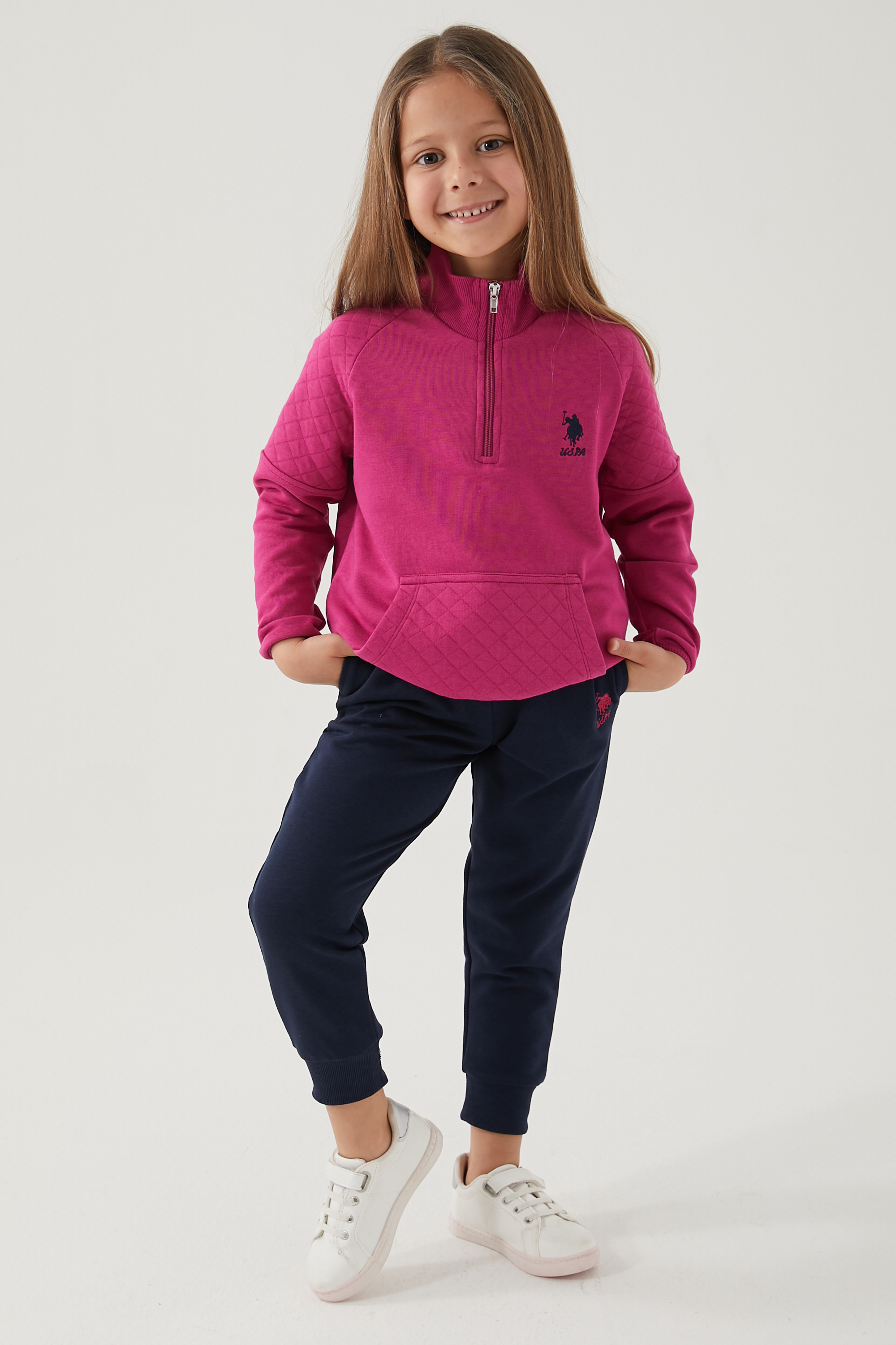 

Костюм повседневный US Polo Assn G084SZ0HF0US1618_VR026, розовый, темно-синий, 164, Розовый;синий, G084SZ0HF0US1618_VR026