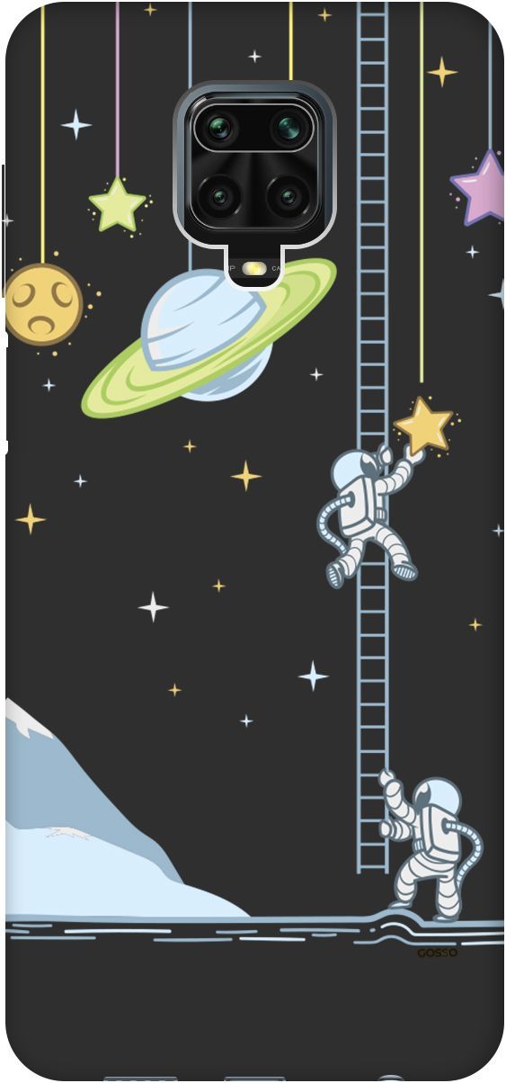 

Чехол на Xiaomi Redmi Note 9s "Ladder into Space" черный, Черный;белый, 2646