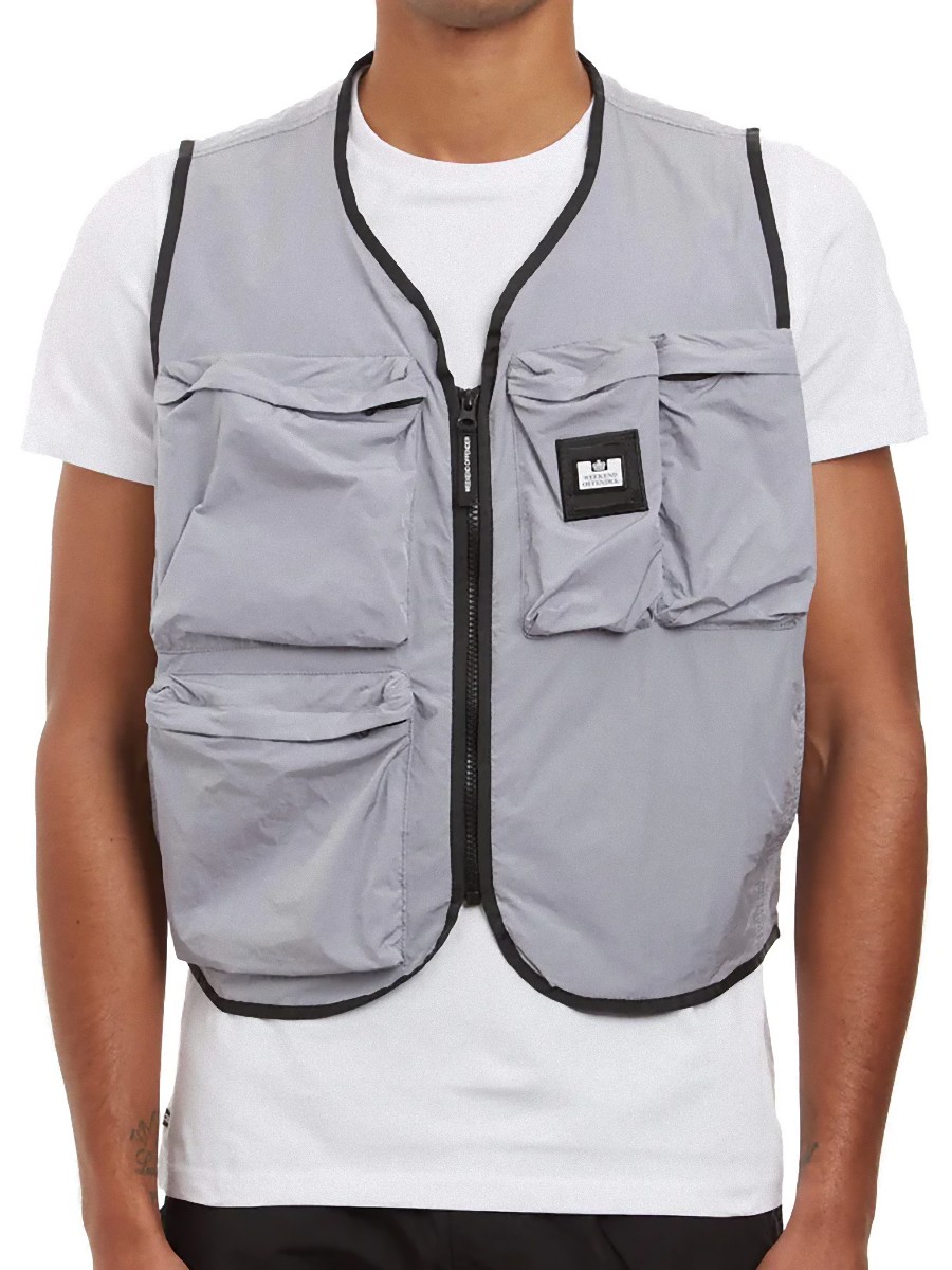 

Жилет мужской Weekend Offender JKSS2218-SLVRFX серый XL, JKSS2218-SLVRFX