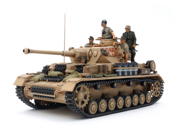 фото Сборная модель tamiya 1/35 немецкий танк panzerkampfwagen iv ausfg ранний 5 миниатюр 35378