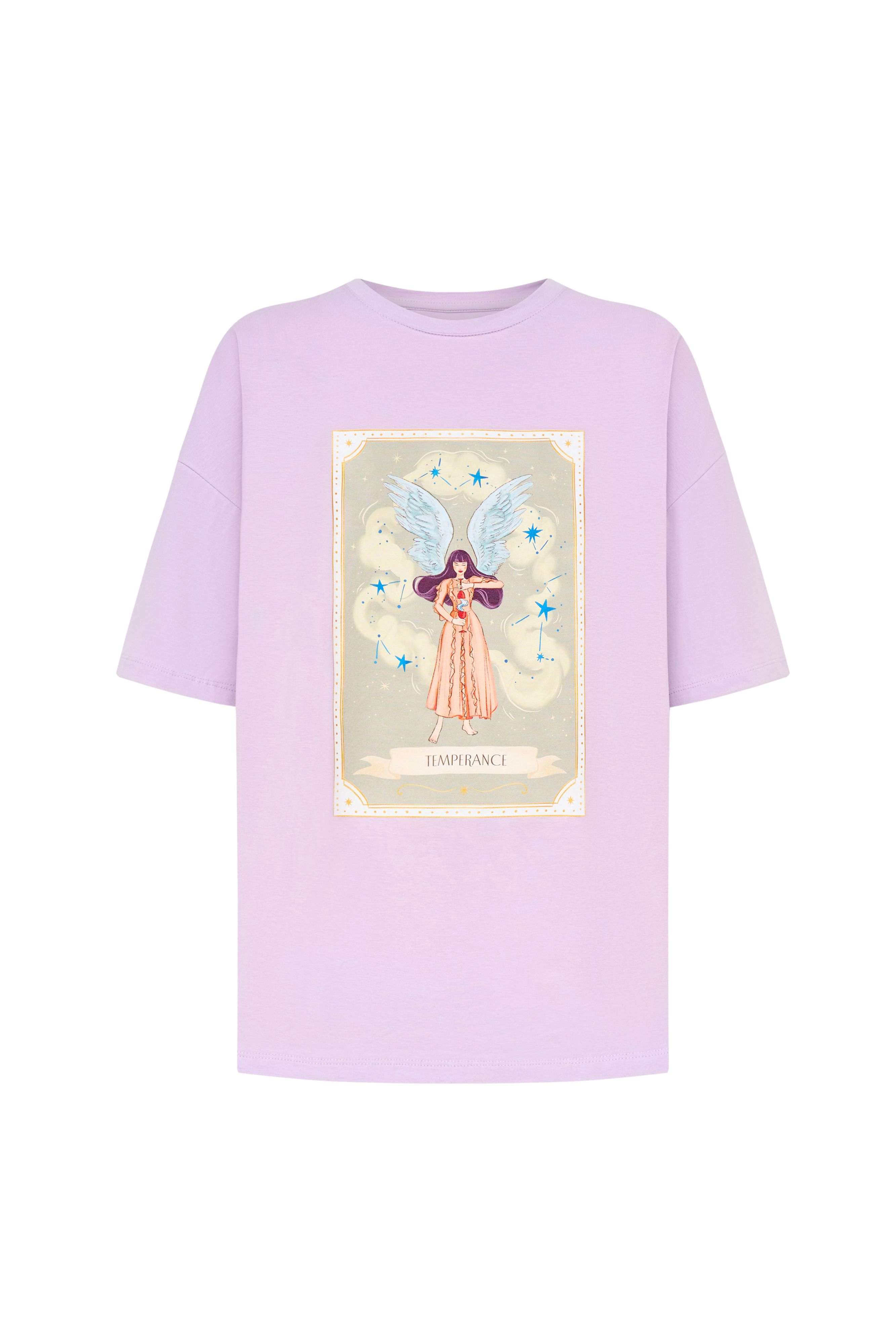 

Футболка женская Lorer TEMPERANCE фиолетовая L, Фиолетовый, TEMPERANCE