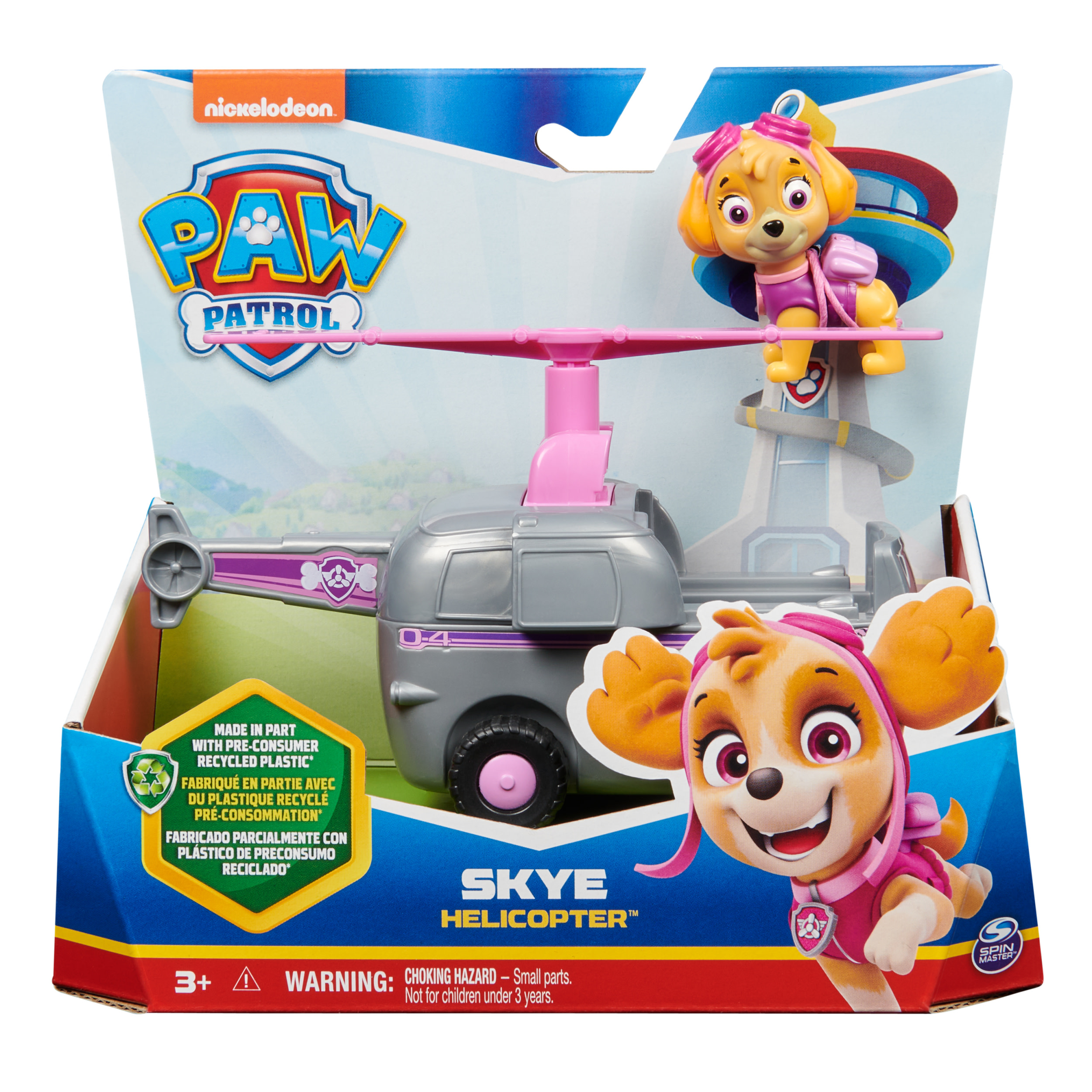 

Игровой набор Щенячий патруль Машинка с фигуркой Скай 15 см, Машинка