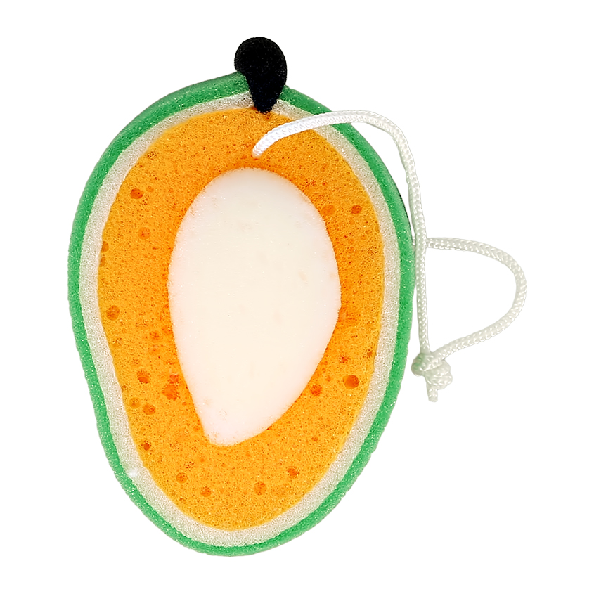 Губка для тела DECO. со шнурком (mango) губка для тела прямоугольная банная эргопак спорт чемпион 3343 cd