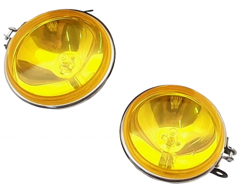 Противотуманные фары AU-LITE AVT2342 2 (F013L) желтые