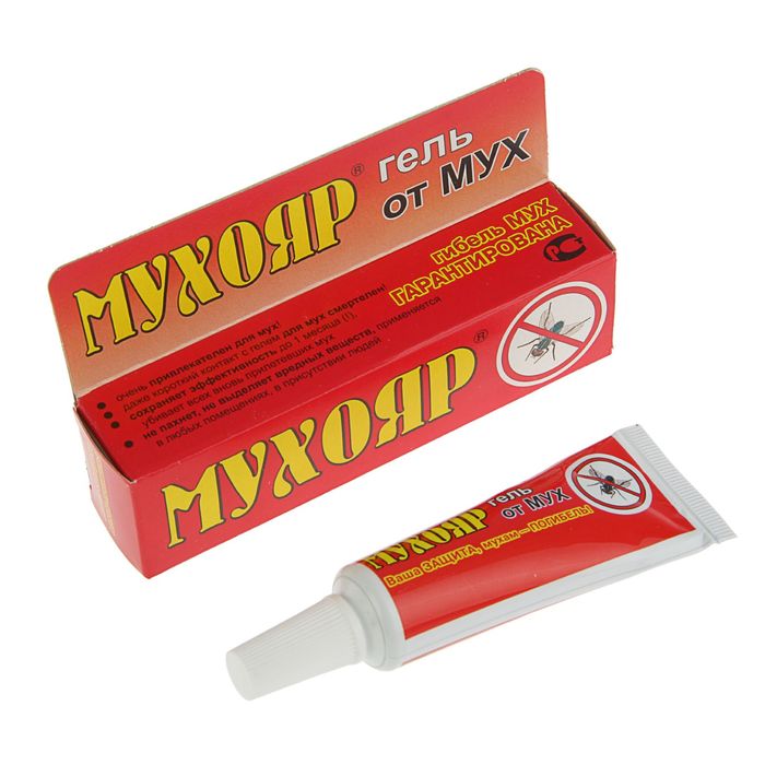 

Гель от мух Мухояр Р00021536 30 г
