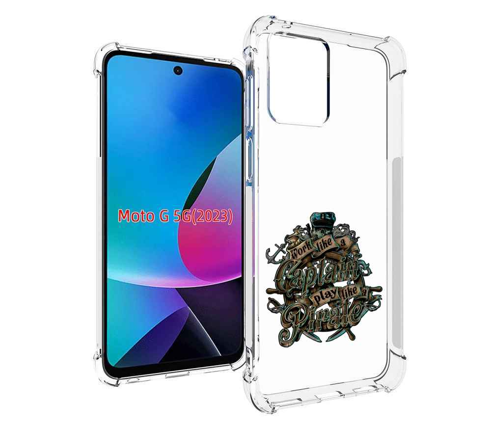 

Чехол MyPads капитан пиратов для MOTO G 5G 2023, Tocco
