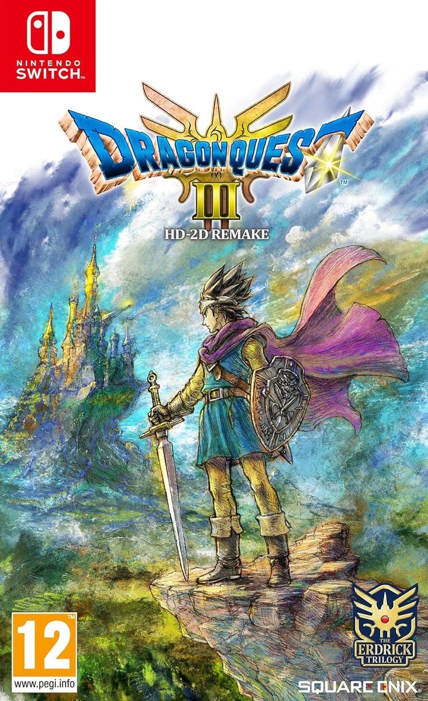 Игра Dragon Quest III HD-2D Remake (Nintendo Switch, полностью на иностранном языке)