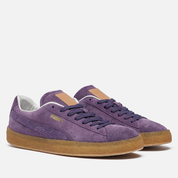 фото Кеды женские puma suede crepe sc фиолетовые 46 eu